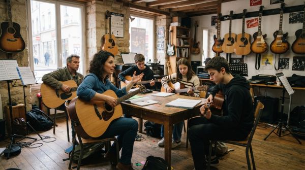 Top 5 écoles de guitare à Saint-Étienne à découvrir